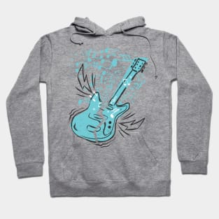 Guitar Musical Notes Hoodie